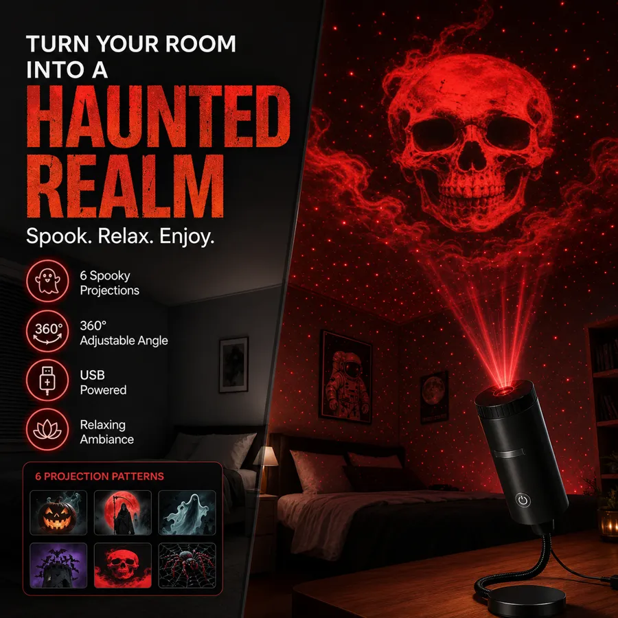 Turn your room into a haunted realm